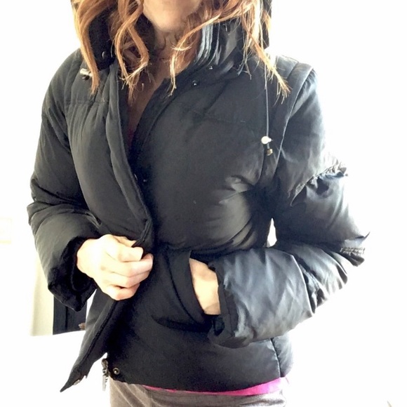 Zara women hooded puffer jacket M - Picture 5 of 6